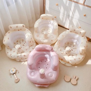 Ghế Hơi Tập Ngồi Bar Rot Cho Bé, Ghế Ngồi Ăn Dặm Bơm Hơi Tự Động Chống Ngã Cao Cấp