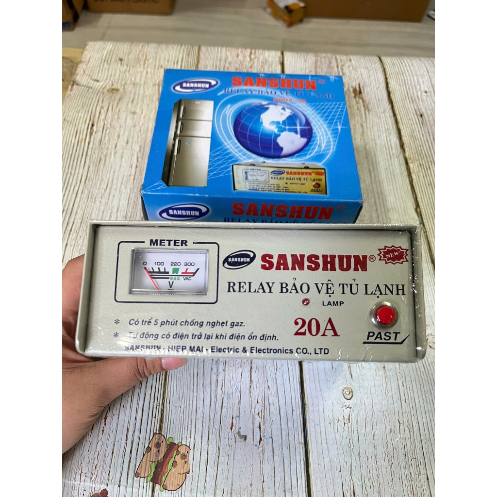 [RELAY] Ổn Áp Bảo Vệ Tủ Lạnh 20A - 30A