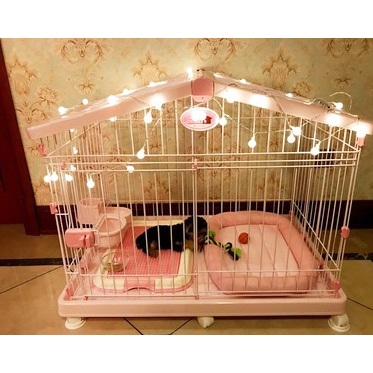 Lồng chuồng cho thú cưng Iris Ohyama mái Nhật
