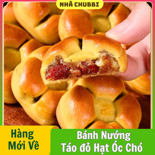 Bánh Nướng Nhân Táo Đỏ Hạt Óc Chó - Bánh Ăn Kiêng, Giảm Cân - Đồ Ăn Vặt NHÀ CHUBBI