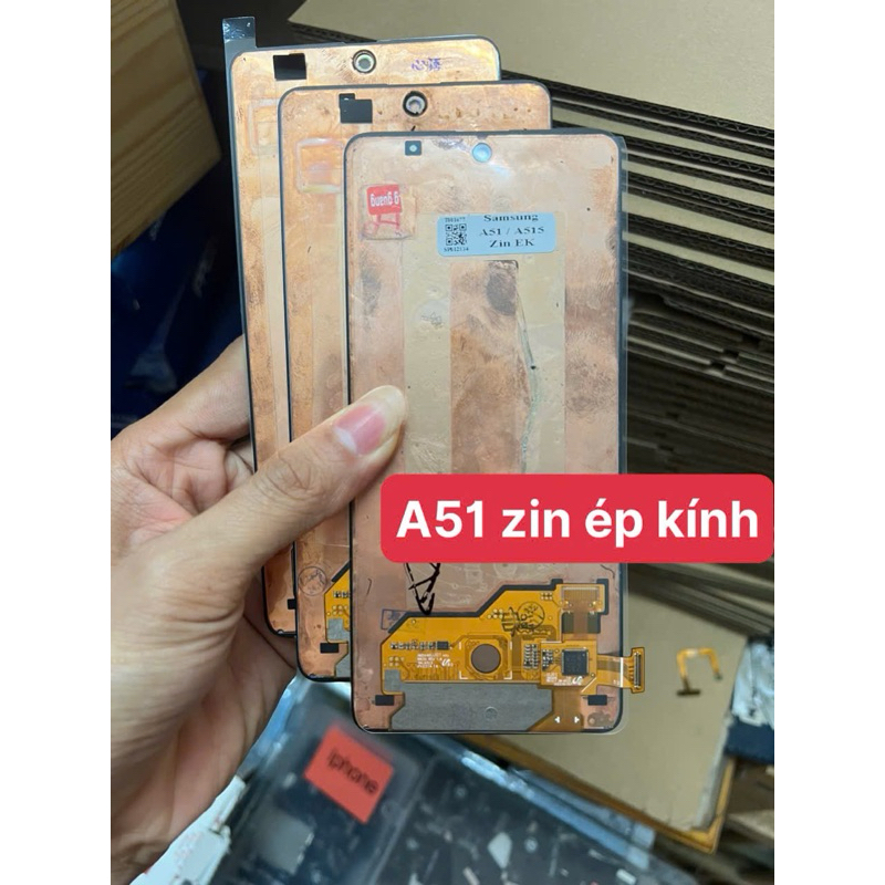 Màn hình Samsung A51 zin ép kính