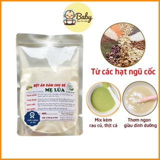 Bột Ăn Dặm Cho Bé Mẹ Lúa Từ 4m Thơm Ngậy Nhiều Loại Hạt Ngũ Cốc Cho Bé Biếng Ăn Đầy Đủ Dinh Dưỡng
