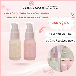  Kem lót dưỡng ẩm chống nắng Canmake Moist Prism Prime SPF28 PA++ Nhật Bản 