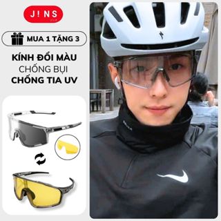 Kính bảo hộ chống bụi kính bảo vệ mắt kính mát kính thể thao đổi màu kính đi đêm kính xe đap phong cách hiện đại