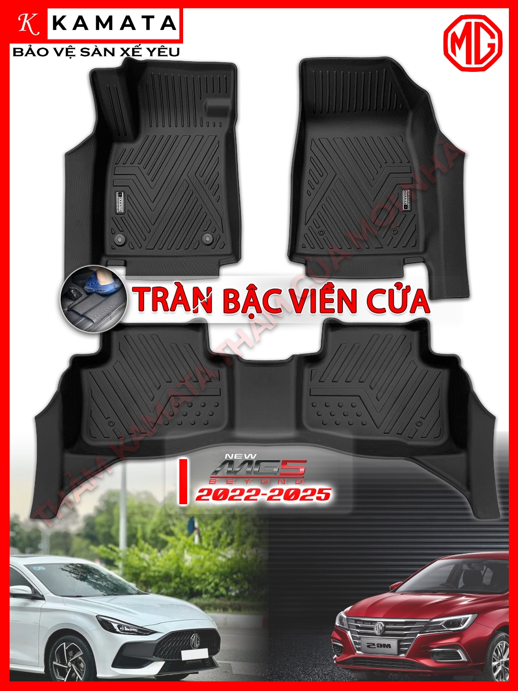 Thảm sàn ô tô MG5 2022-2026