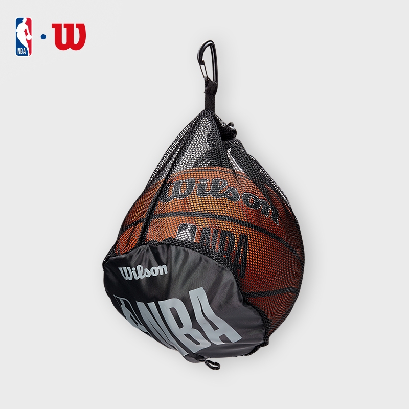 Wilson NBA Single Ball Basketball Bag Túi Đựng Bóng Rổ WTBA70040