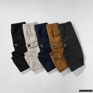 Quần Jogger nam Kaki H2T quần hộp nam năng động, quần lưng thun dây rút, ống quần bo chun - 0587, 1808