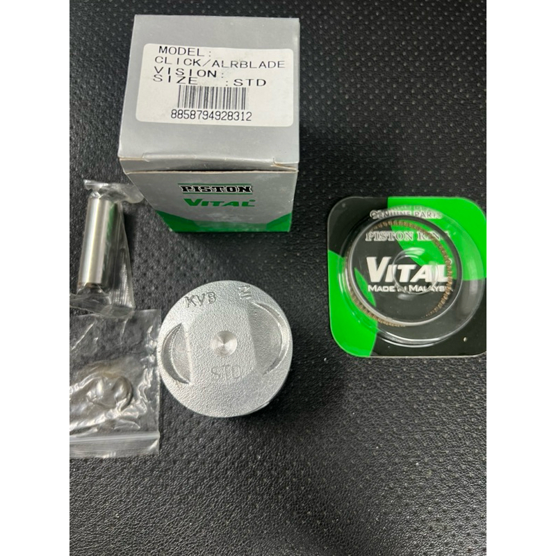 Bộ Piston ,bạc AB110 LEAD 110 CLICK 110 Đủ Cos 0/1/2/3/4 Thương Hiệu VITAL
