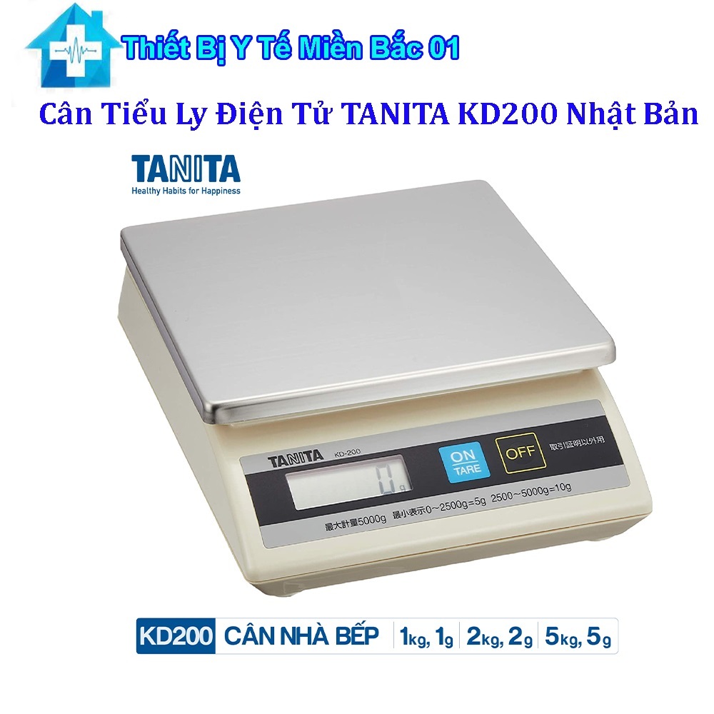 Cân Tiểu Ly Điện Tử TANITA KD200 Nhật Bản