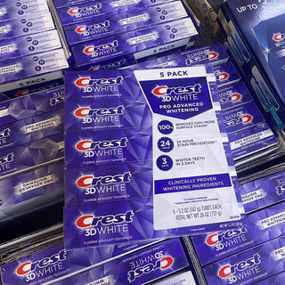 Kem Đánh Răng Crest 3D White Advanced Whitening 147g