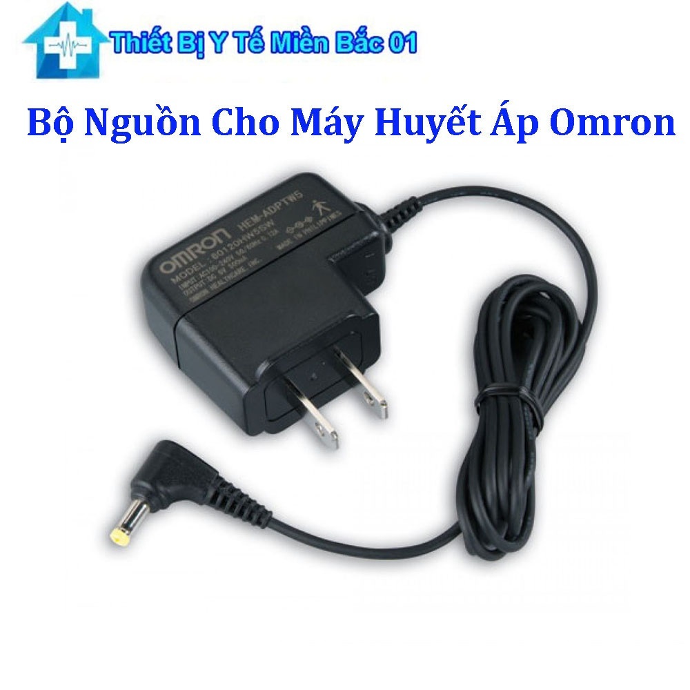 Adapter Máy Huyết Áp Omron - Đổi nguồn Cho Huyết Áp Omron Bắp Tay