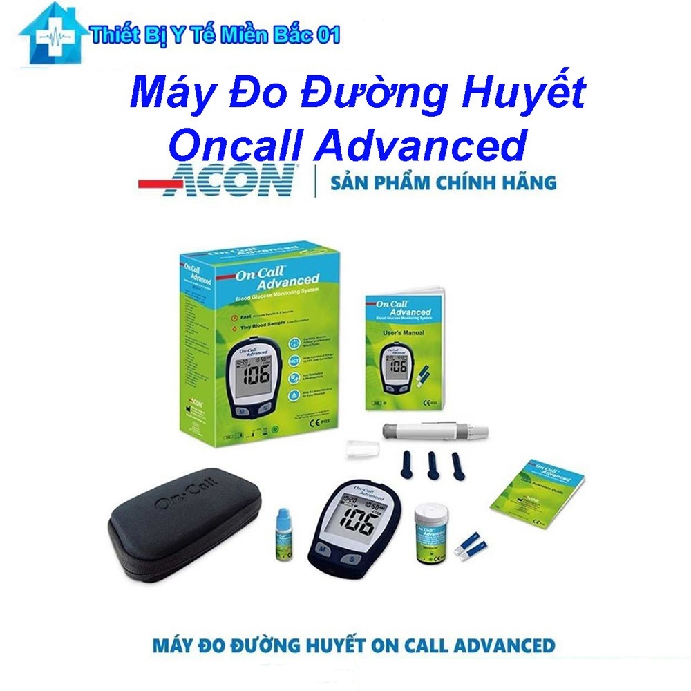 Máy Đo Đường Huyết On Call Advanced Made By USA