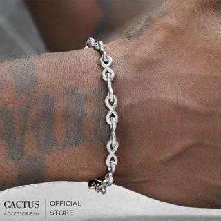 Vòng tay vô cực, lắc tay số 8 phong cách cá tính, thiết kế Unisex nam nữ, Thép titan không gỉ