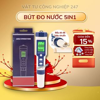 Bút Đo Nước Đa Năng EZ9909 5 Chế Độ . Máy Đo Độ Mặn / pH / TDS / EC / Nhiệt Độ Nước