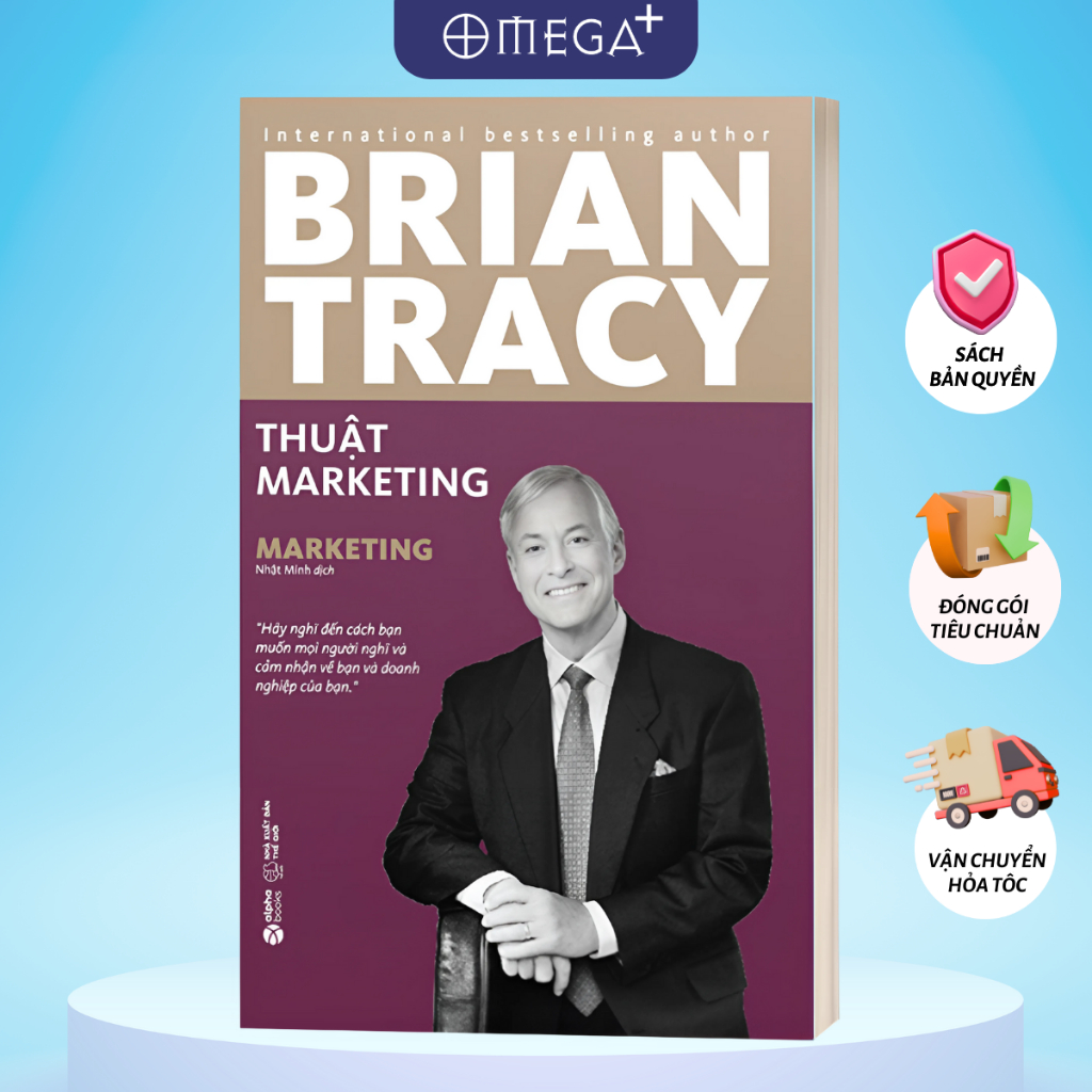Sách Thuật Marketing - Brian Tracy (Alpha Books)