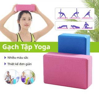  Gạch Tập Yoga| Cục Gạch Block Yoga 3 Màu| EVA Phòng Tập Thể Dục Yoga Dụng Cụ Đào Tạo Gạch Bọt Khối 