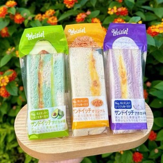  Bánh Sandwich Tam Giác Chà Bông Weisiel Vị Khoai Mỡ Bơ Phomai 