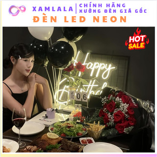  Đèn Trang Trí Led Neon Sign chữ Happy Birthday V3 - Trang trí tiệc sinh nhật| Xưởng Led chính hãng 