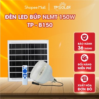 Đèn Led Búp Năng Lượng Mặt Trời TP SOLAR TP-B150 150W Thế Hệ Mới 3 Màu Ánh Sáng Chống Nước