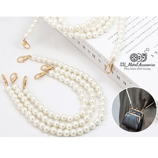 (1 sợi) Dây đeo túi xách ngọc, có nhiều kích thước, thời trang hottrend, sang trọng, DXZZ69,#SSL