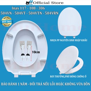 Nắp Thường Cho Inax Các Mã 117,108, 306 ,504VN, 504VTN, 504VRN, 504VT - Loại Tiêu Chuẩn