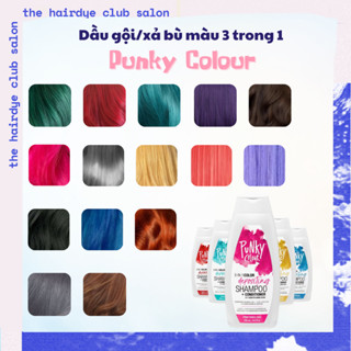 Dầu gội xả bù màu, giữ màu (3 trong 1) PUNKY COLOUR fullsize 250ml