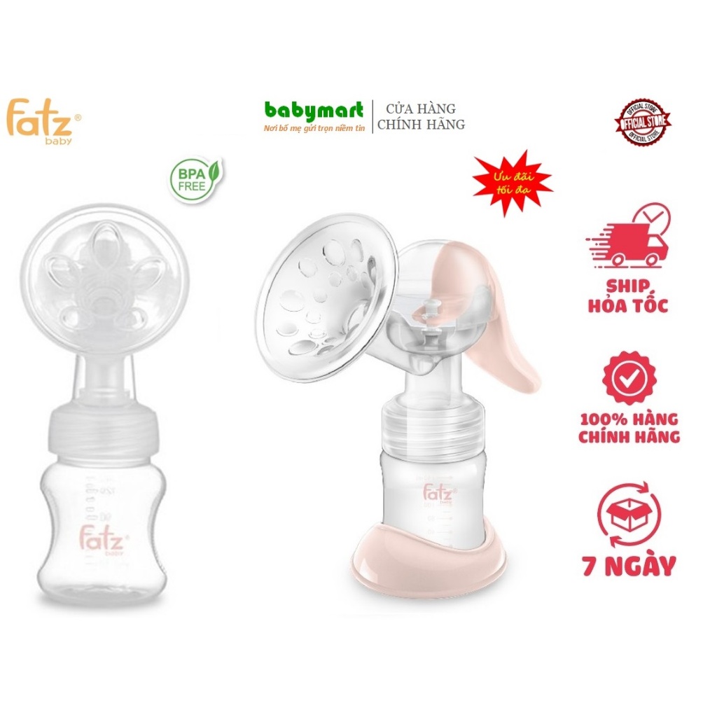 Hút sữa tay chính hãng Fatz Baby Handy 1/2/Breastfit