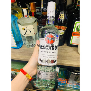 BACARDI WHITE R U M 750ML