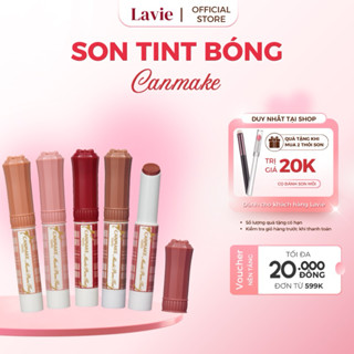  Son tint bóng Canmake Muchi Puru Tint dưỡng ẩm sâu giữ màu không trôi Nội địa Nhật - 
