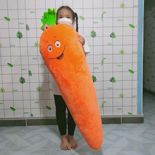 GỐI ÔM CÀ RỐT KHỔNG LỒ