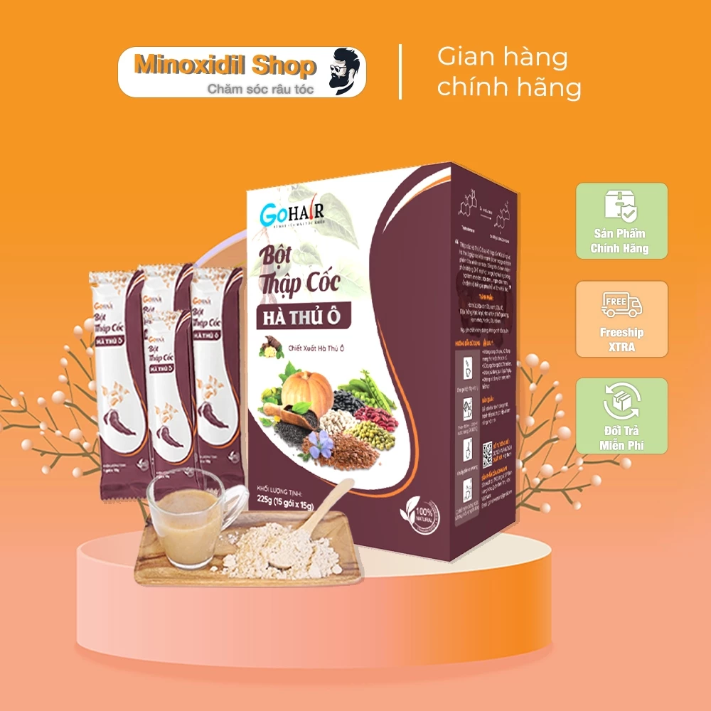 Thập Cốc Hà Thủ Ô Mọc Tóc Nhanh