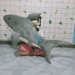 GẤU BÔNG CÁ MẬP SIZE LỚN (80cm) HÀNG VNXK