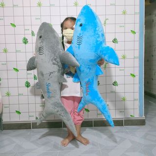 GẤU BÔNG CÁ MẬP SIZE LỚN (80cm) HÀNG VNXK