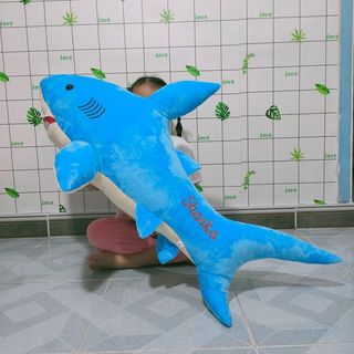 GẤU BÔNG CÁ MẬP SIZE LỚN (80cm) HÀNG VNXK