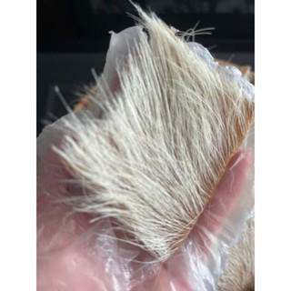 Da trâu trắng ( trâu cò, trâu bạch) đã phơi khô, nguyên lông