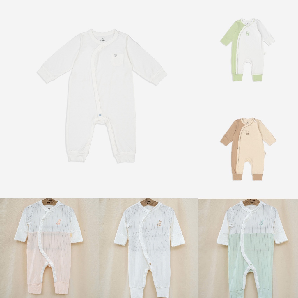 Bubaby (NB-3M) Body dài BuBaby mềm mịn BuBaby - BF25B