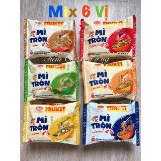 Combo 6 gói Mì trộn Miliket đủ vị