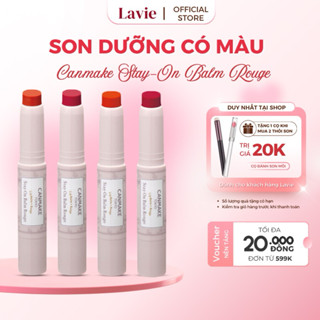 Son dưỡng màu chống nắng Canmake Stay-On Balm Rouge Nhật Bản dưỡng ẩm sâu không bết dính 