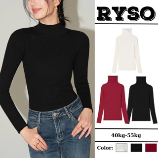 Áo Thun Tay Dài Cổ Lọ Dáng Dài Chất Thun Gân Cotton, Áo Cổ Lọ Dài Tay Dáng Ôm Giữ Nhiệt Nữ Tay Dài Cổ Cao Len Tăm