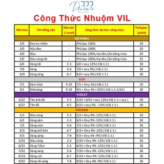 Nhuộm VIL Thảo Dược 100ml