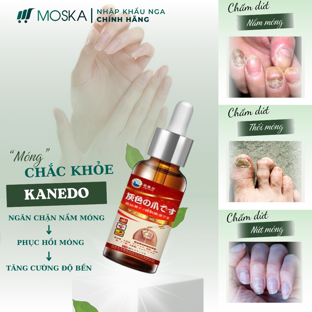 Tinh Chất Nấm Móng Tay Chân Kannedo Nhật Bản 30ML Giảm Nấm Móng, Hỗ Trợ Giảm Hư Móng, Dưỡng Móng Dày Và Khỏe| Moska shop