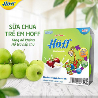 Sữa chua Trẻ em Hoff (lốc 4 hộp x 55g)