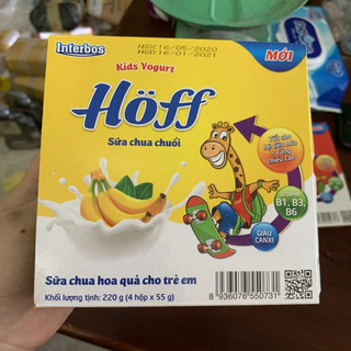 Sữa chua Trẻ em Hoff (lốc 4 hộp x 55g)