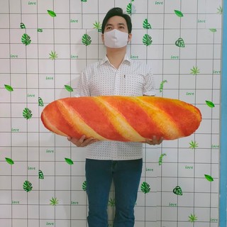 GỐI ÔM BÁNH MÌ 3D [65cm]