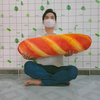 GỐI ÔM BÁNH MÌ 3D [65cm]