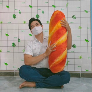 GỐI ÔM BÁNH MÌ 3D [65cm]