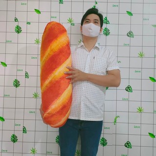 GỐI ÔM BÁNH MÌ 3D [65cm]