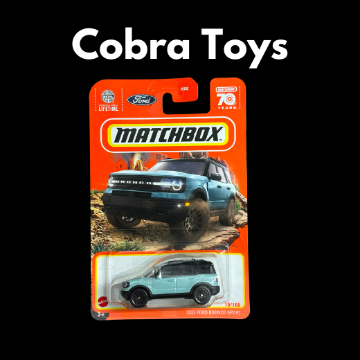2022 FORD BRONCO SPORT - Cobra Toys - MATCHBOX - Xe mô hình tỉ lệ 1:64