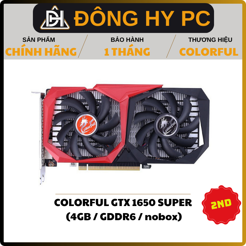 VGA card màn hình COLORFUL GTX 1650S Super 4GB 2ND