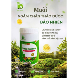 Combo 02 Muối ngâm chân IVF Bảo Nhiên -dành cho phụ nữ